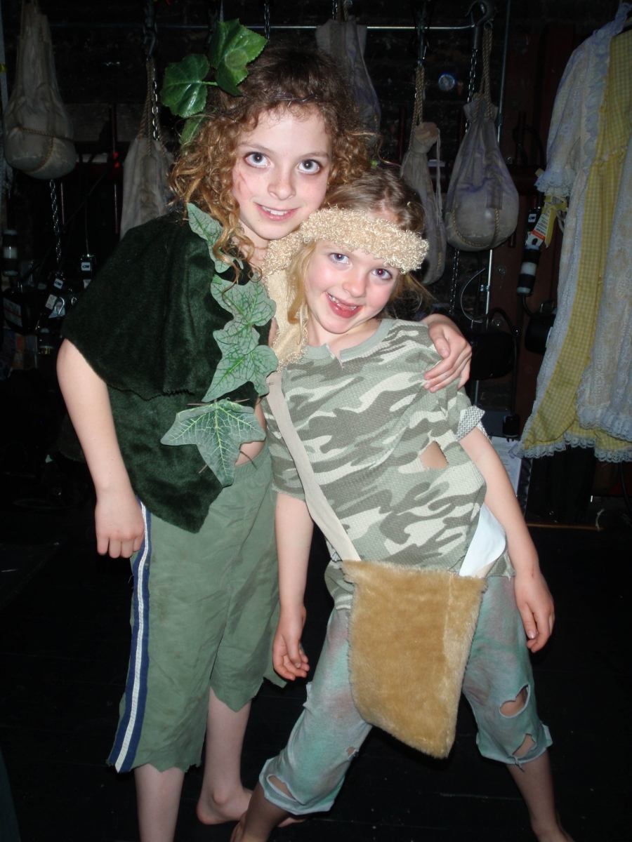 my brother played "Curly"     